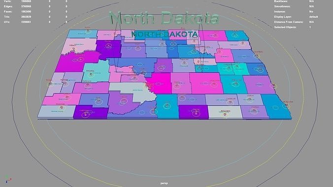 North Dakota United States USA Map Region 3D Model Geography 3D Model North Dakota United States Usa Map Region 3d Model Geography 3d Model D481374cbf 