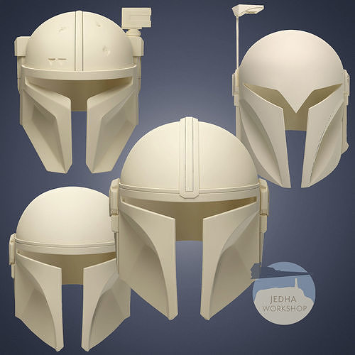 Mandalorian Bundle Din Djarin Paz Vizsla BoKatan Mando Grunt 3D