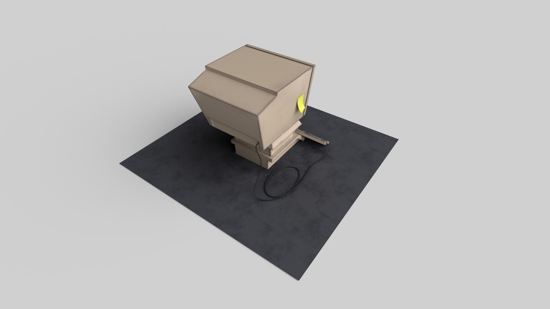 Computer props 3D model | CGTrader