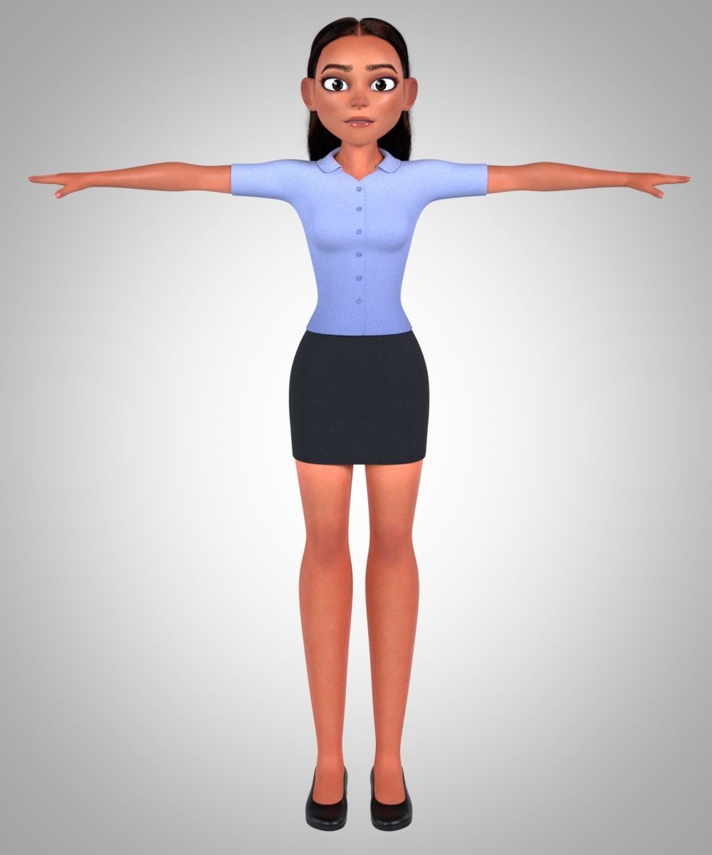 Maria 3D model | CGTrader