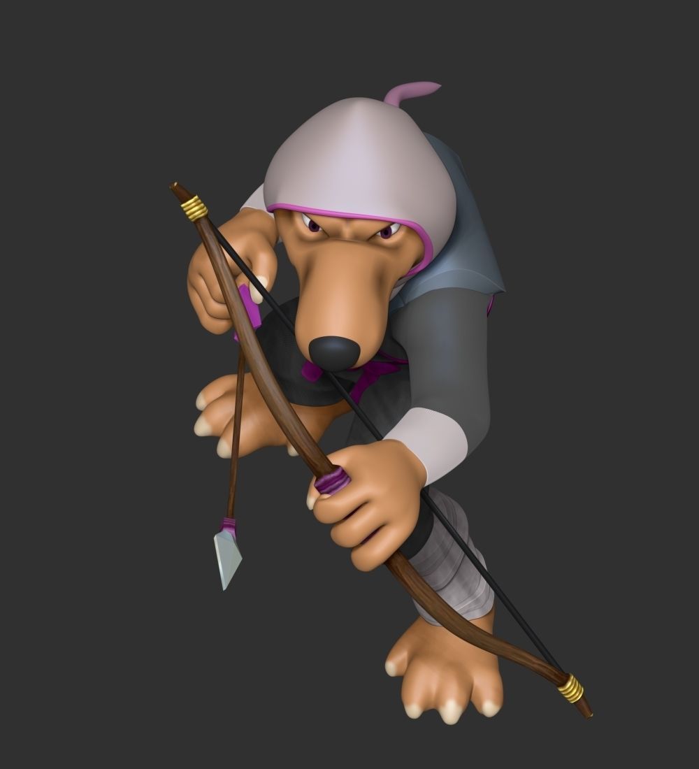 Splinter - Teenage Mutant Ninja Turtles 3D model 3D printable | CGTrader