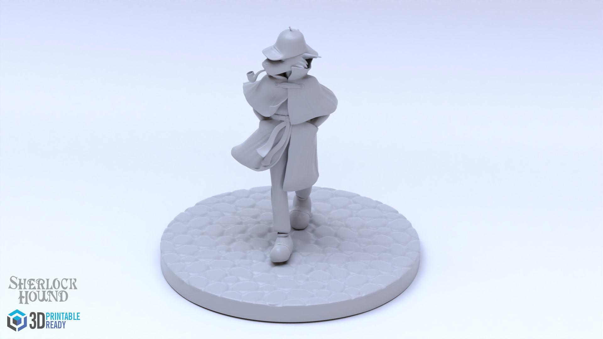 Sherlock 3d Computer Model Sherlock Hound 3d Print 3D model 3D printable | CGTrader