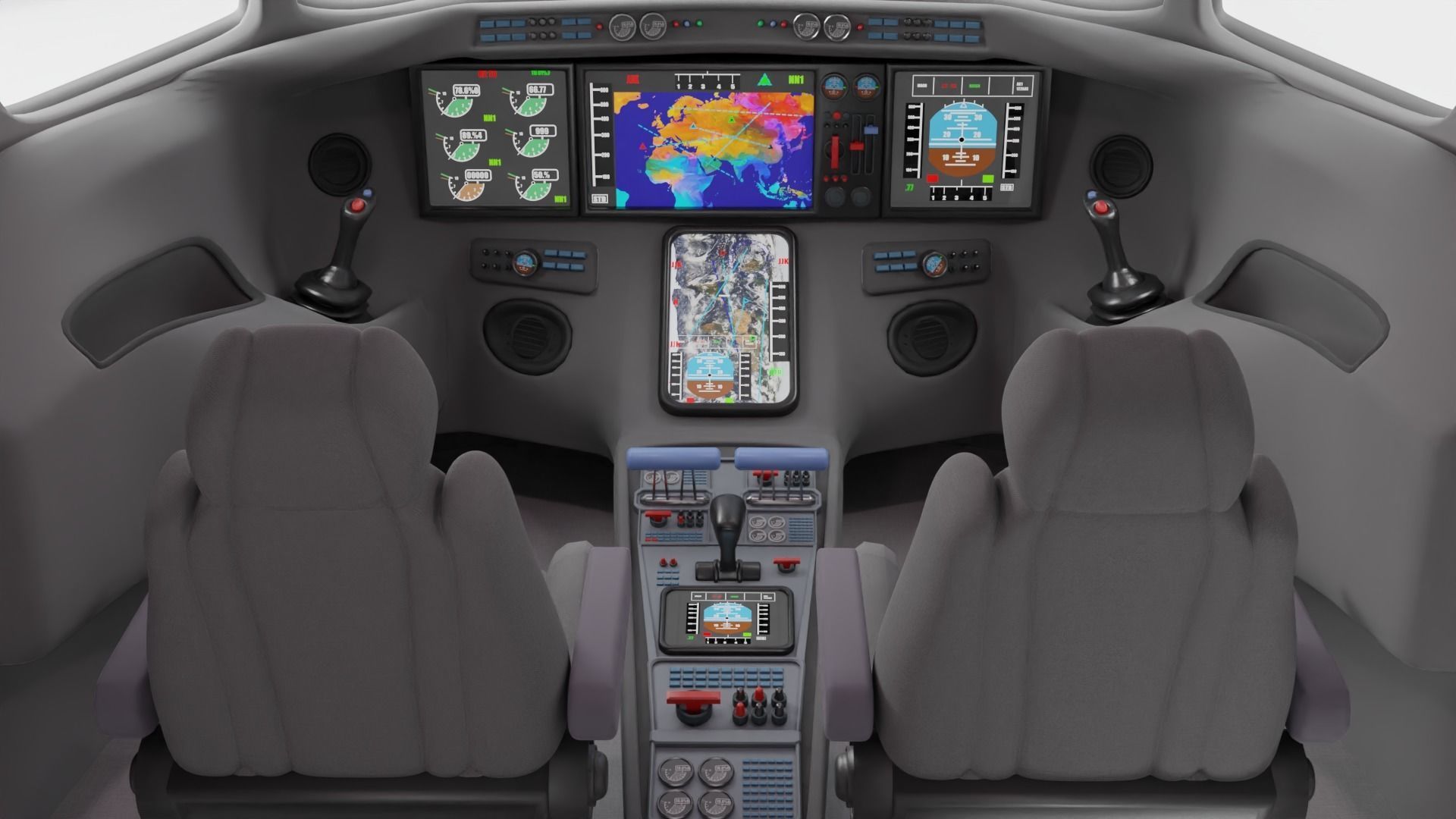 PRIVATE JET MODEL 3D model | CGTrader