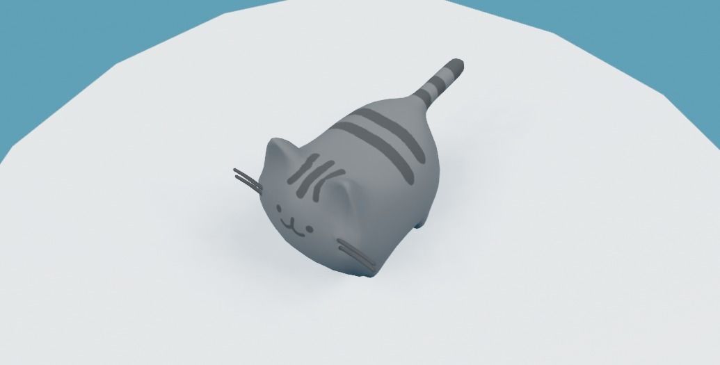 Pusheen 3D Model free VR / AR / low-poly 3D model | CGTrader