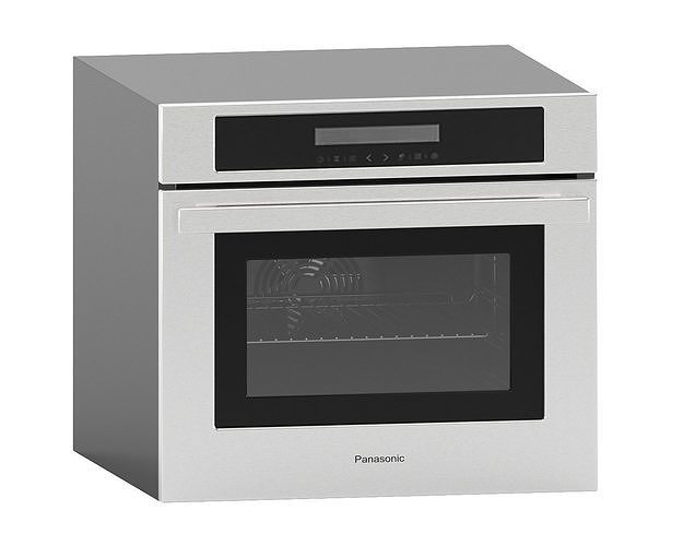 HL CX667S Panasonic 24 inch 2 5 ft Built in Single Wall Oven 3D model