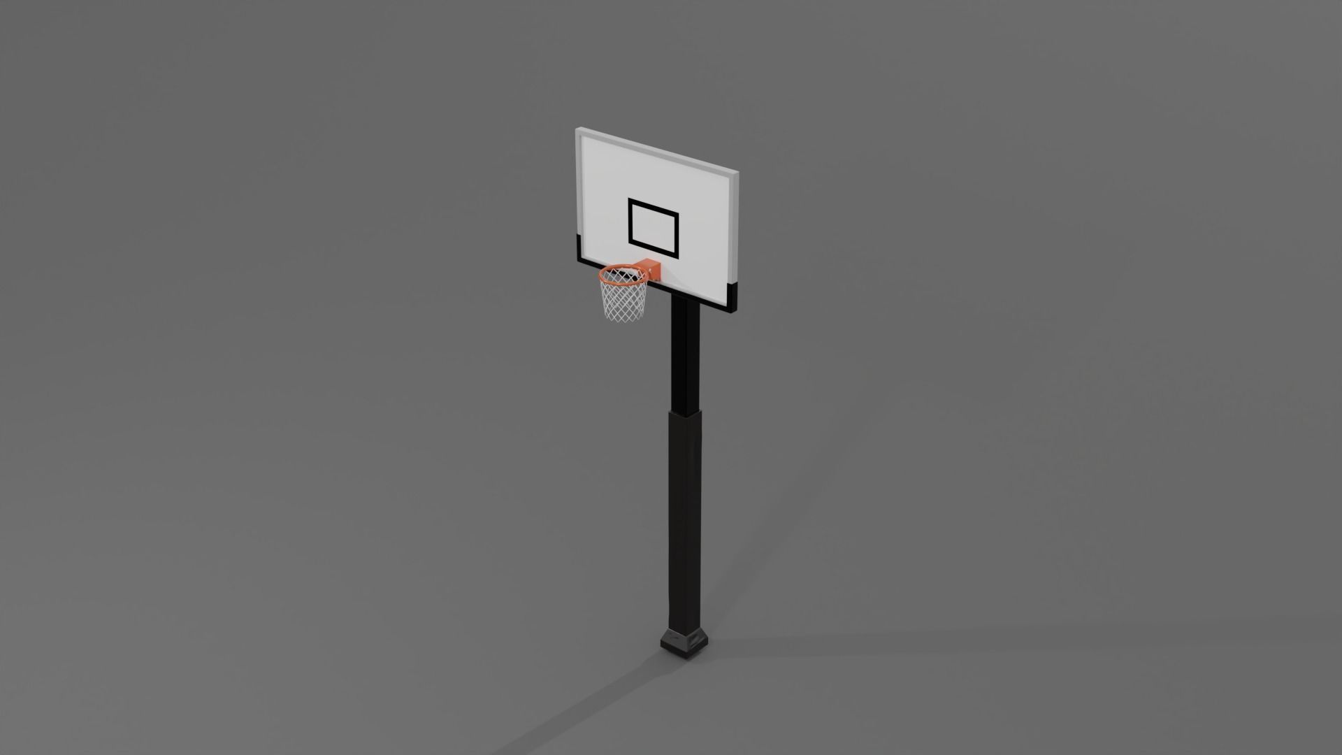 3D model Basketball Pole VR / AR / lowpoly CGTrader