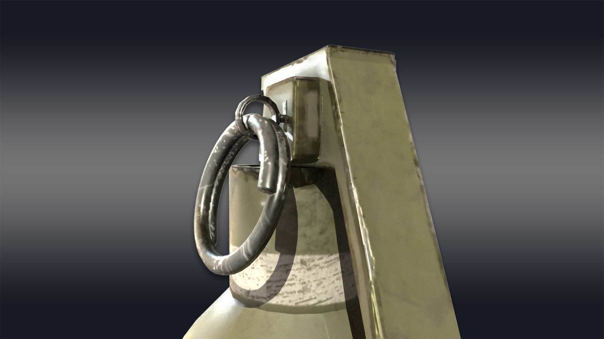 M26 Grenade Military 3d Model Cgtrader