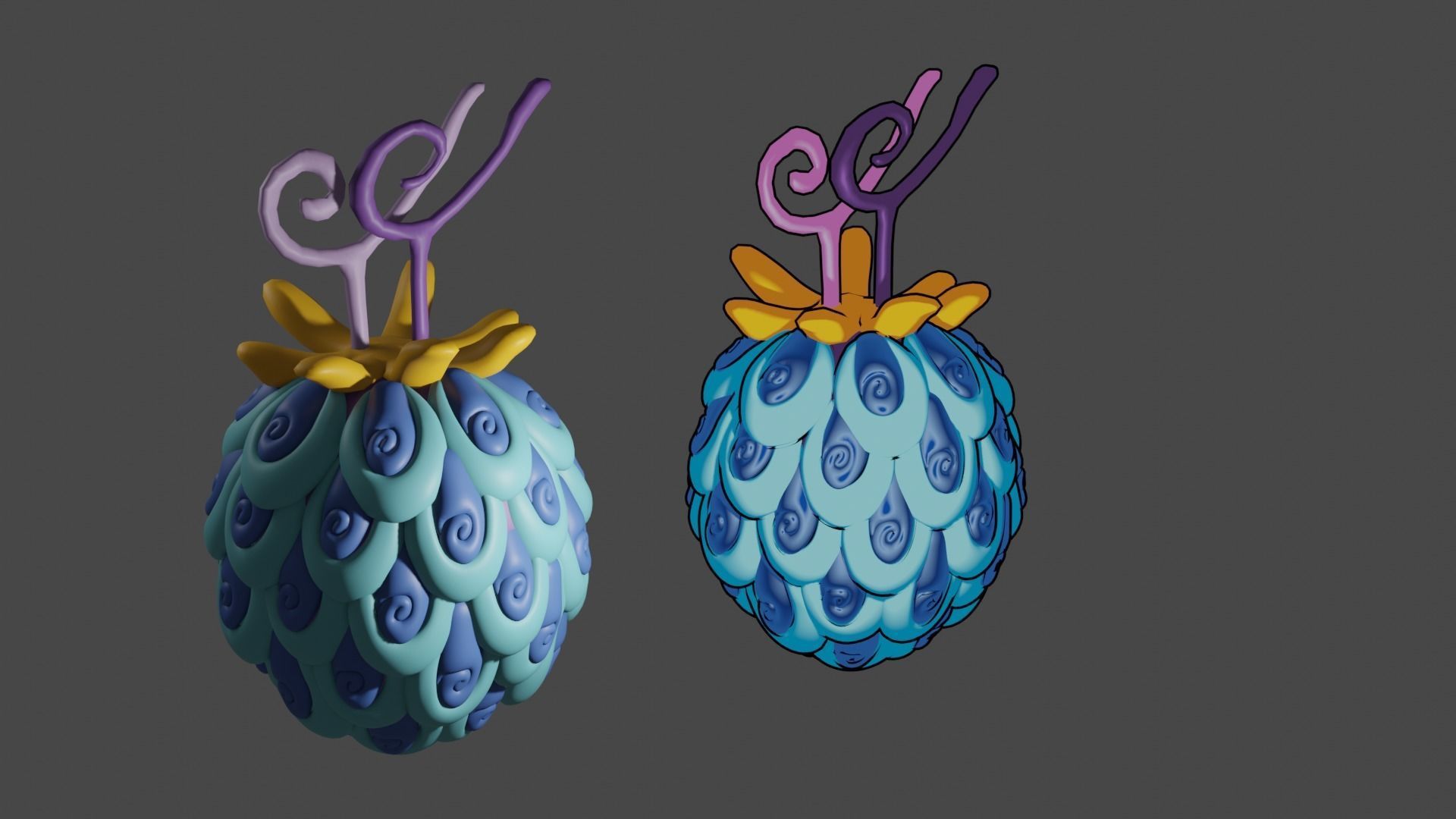 Uo Uo No Mi Model One Piece devil fruit and print model 3D model CGTrader