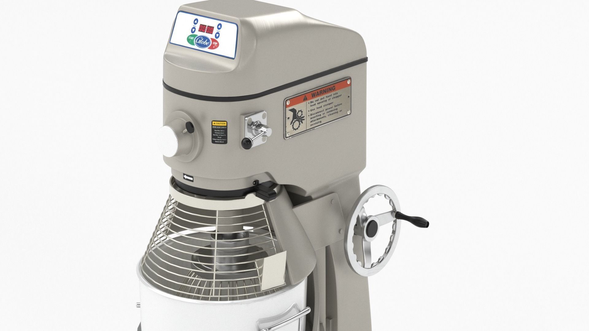 Globe SP60 Floor Mixer 3D model CGTrader