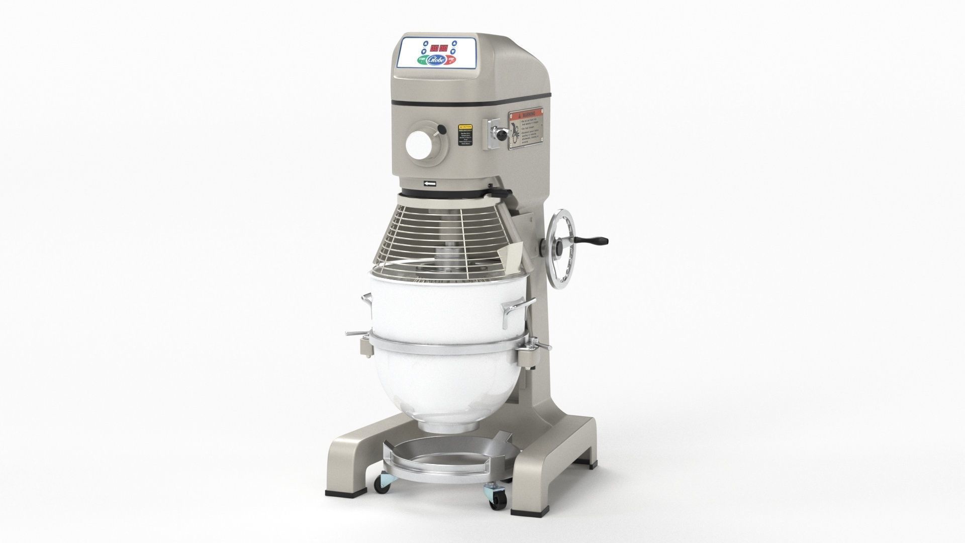 Globe SP60 Floor Mixer 3D model CGTrader