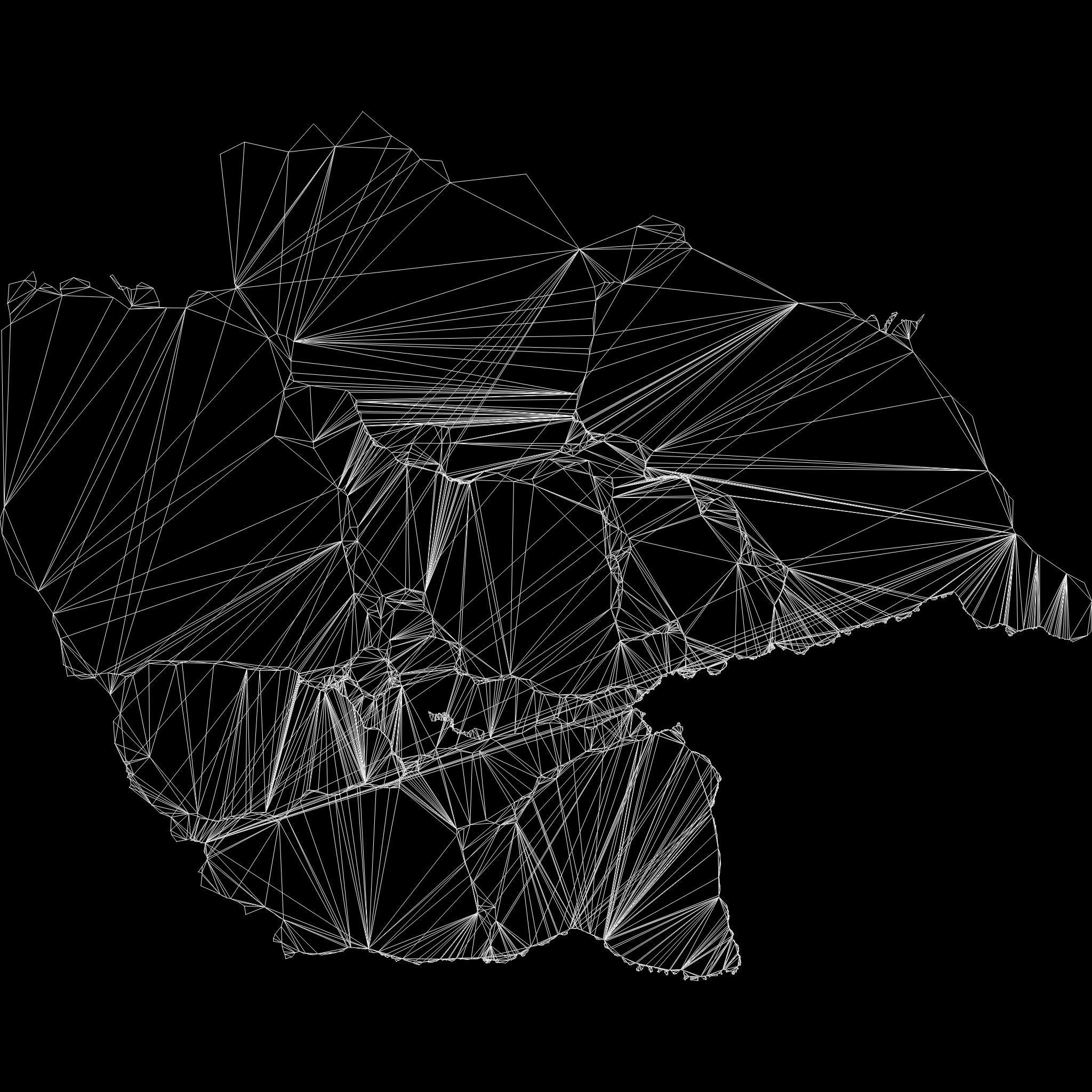 Jetisu Region Kazakhstan map region geography political 3D model rigged ...