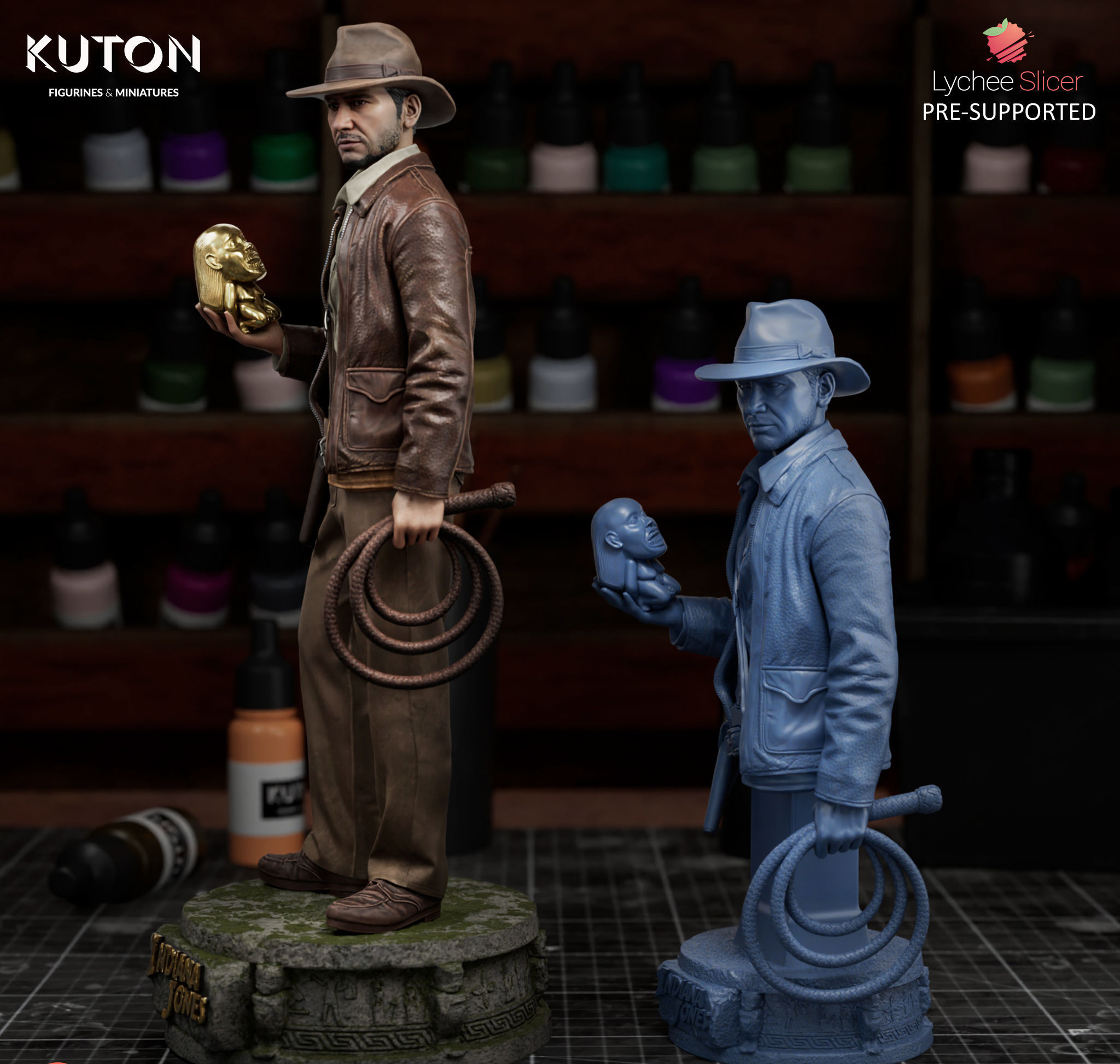 Indiana Jones 3D model 3D printable | CGTrader