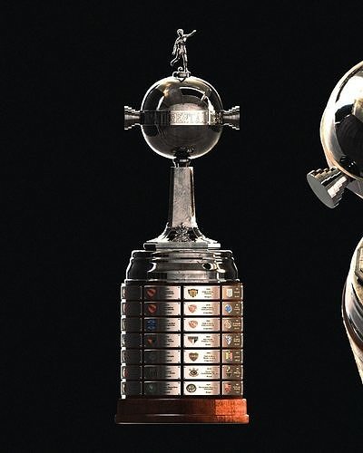 Trophy Copa Libertadores da America 3D model | CGTrader