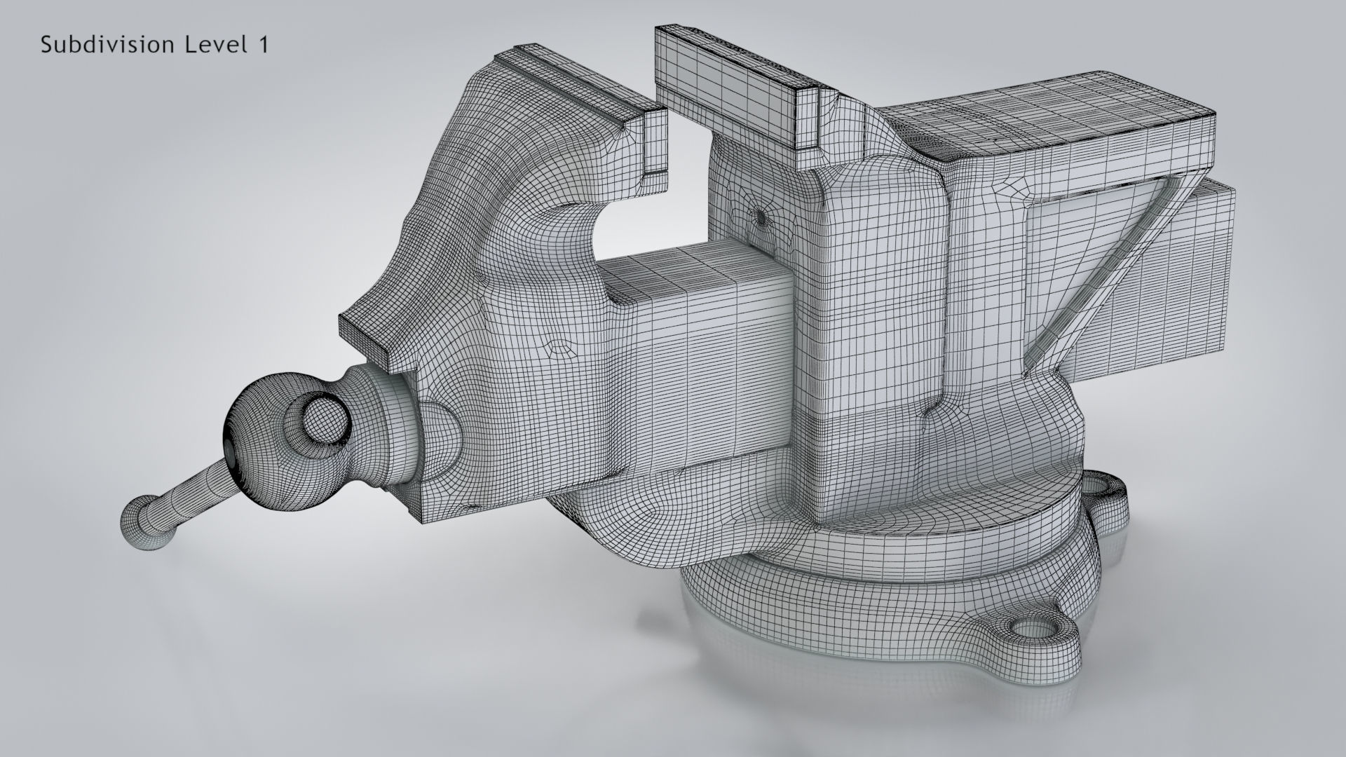 Table Vise 3D model | CGTrader