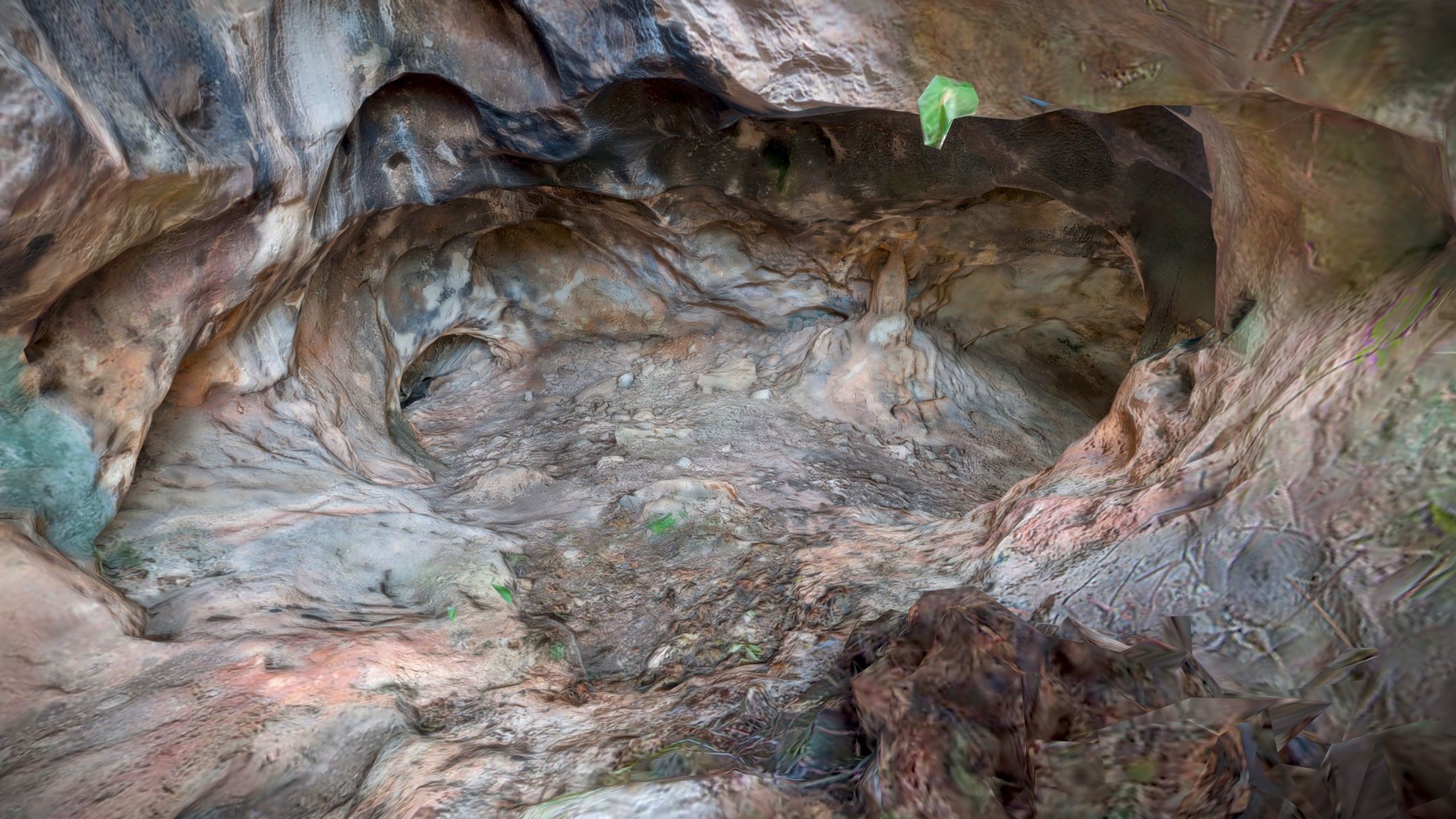 3D model Real cave 3D scan cavern VR / AR / low-poly | CGTrader