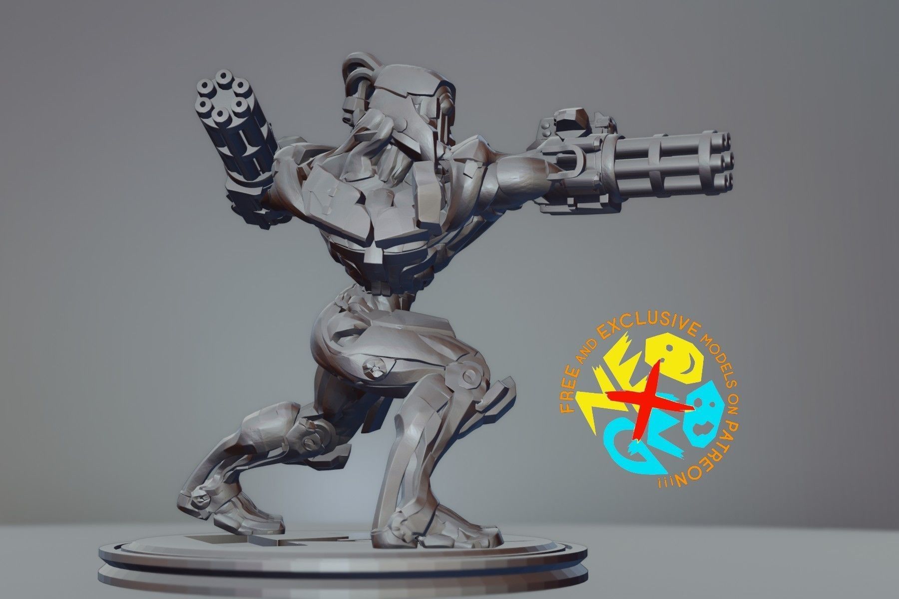 KILGORE KILLER INSTINCT free 3D model 3D printable CGTrader