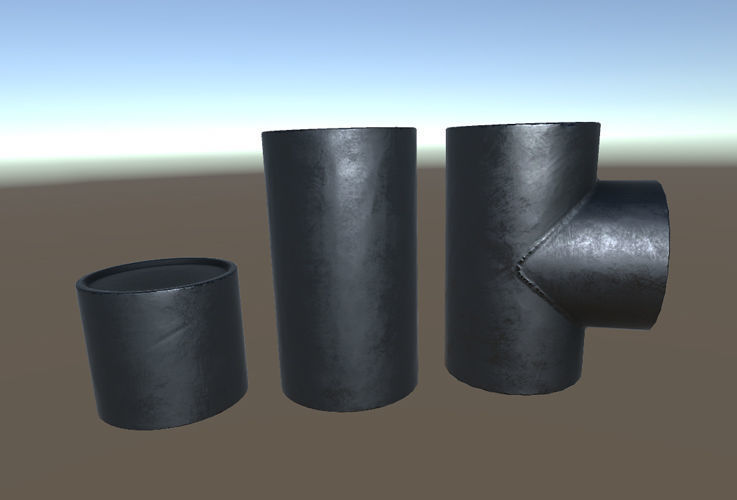 3D model Modular Pipework System VR / AR / low-poly | CGTrader