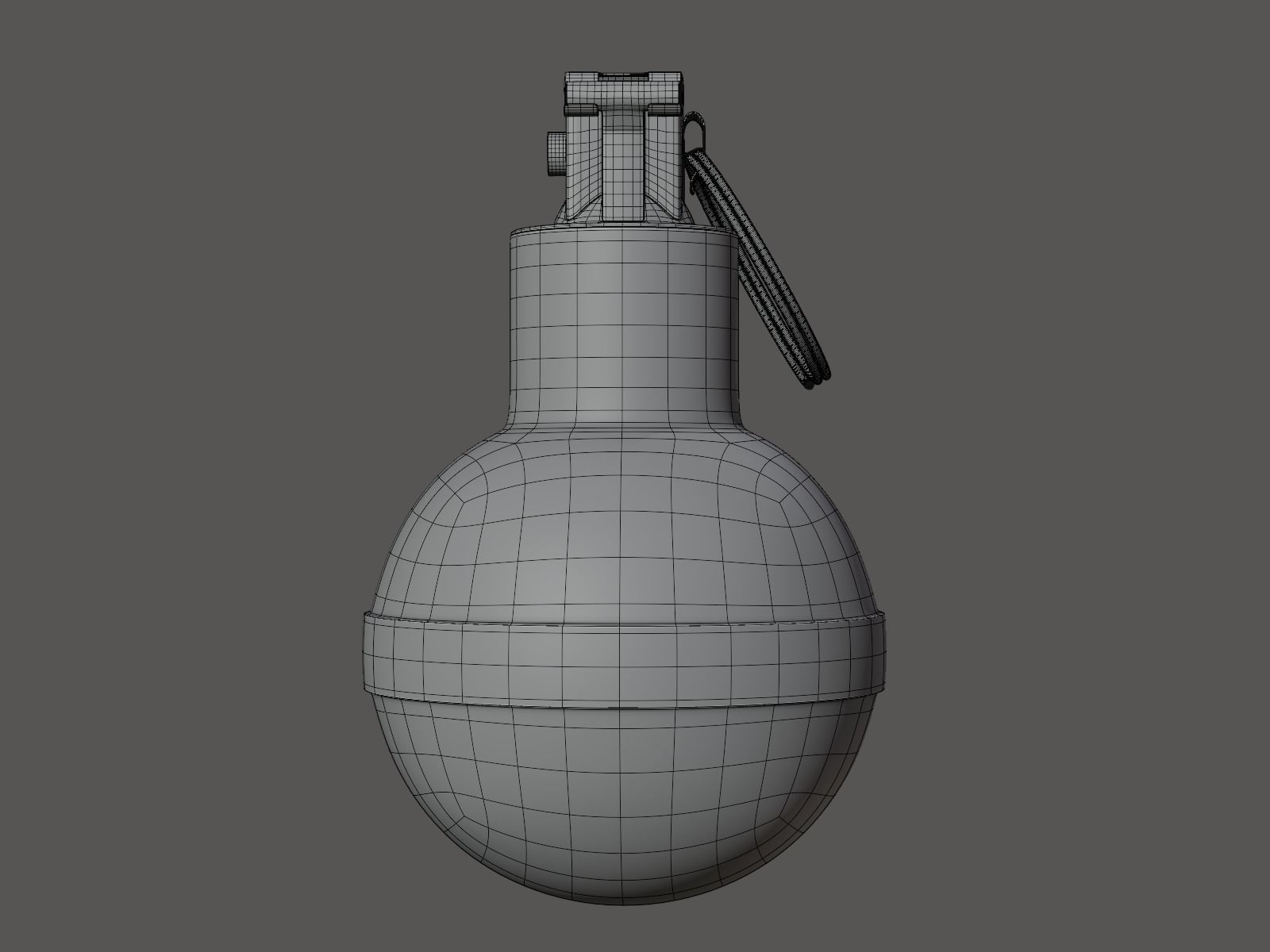 Israel Rubber Ball Grenade Stinger grenade Tear Gas grenade 3D model CGTrader
