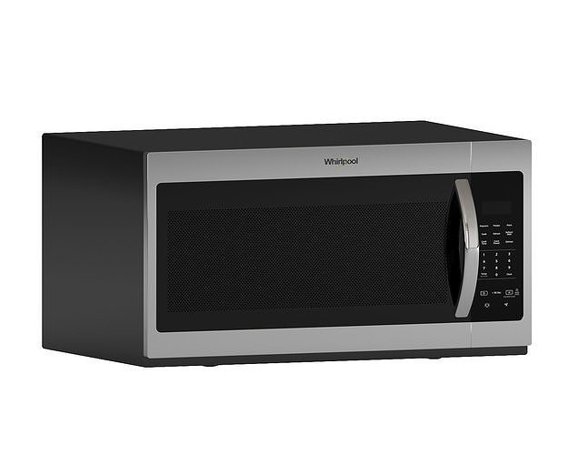 Whirlpool OTR Microwave YWMH31017HS 3D model CGTrader