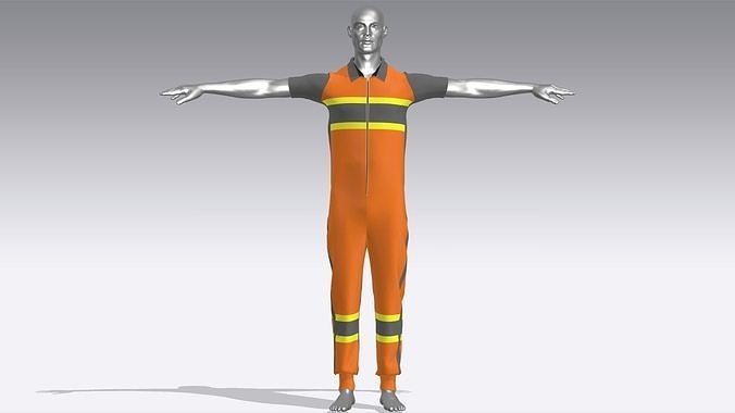3D model Workman Cloth VR / AR / low-poly | CGTrader