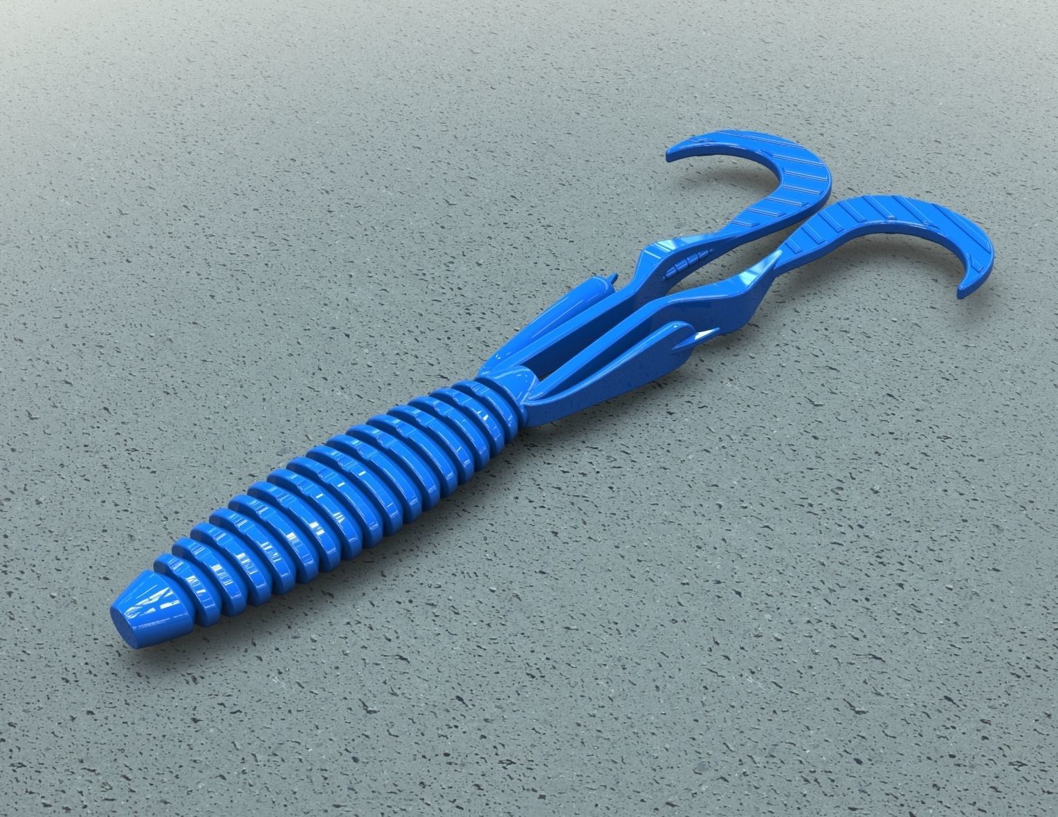 Creature fishing baits 117 mm 3D printable and CNC 3D model 3D ...