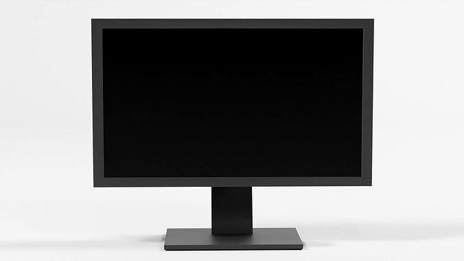 Computer Monitor 3d Model 3D model | CGTrader