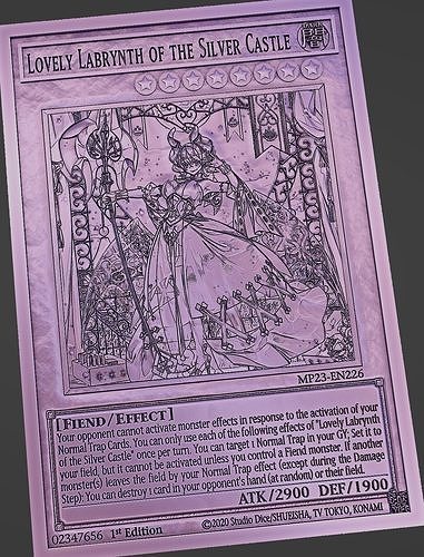 Lovely Labrynth of the Silver Castle - yugioh 3D model 3D printable ...