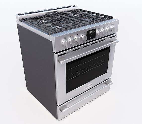 Frigidaire Pro 30 Gas PCFG3078AF 3D model CGTrader