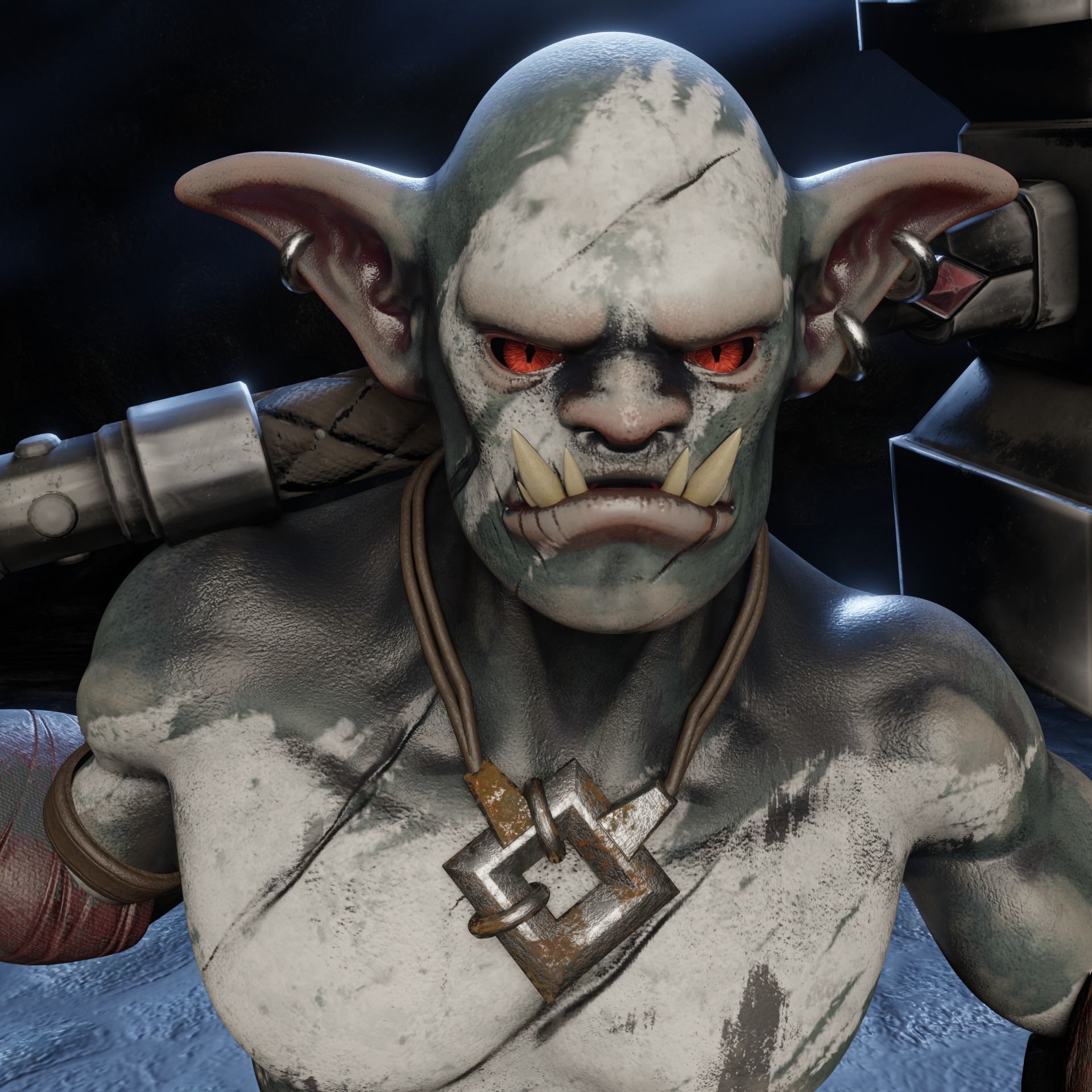 Urkai 3D model Uruk-Hai VR / AR / low-poly | CGTrader