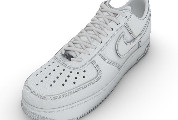 nike air force one 3d model