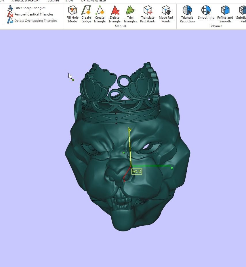 Aslan Kral kafa - King Lion head men necklace 3D model 3D printable ...