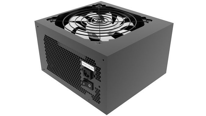 Black Power Supply Unit 3D model | CGTrader