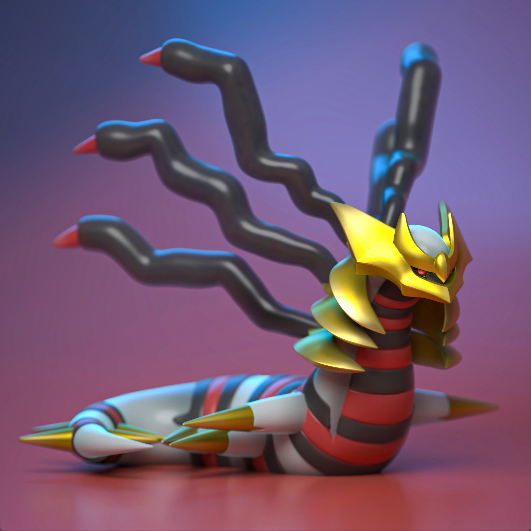 GIRATINA ORIGIN FORM 3D model 3D printable | CGTrader