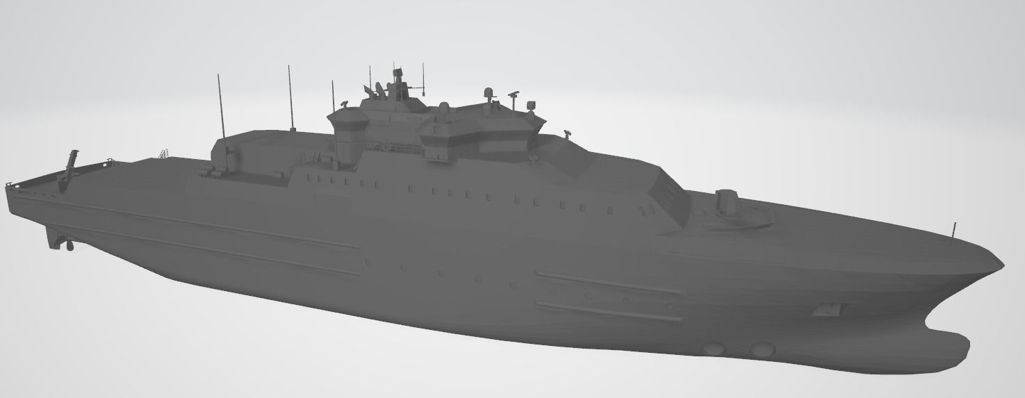 Ship KV Jan Mayen W310 3D Printable 3D model 3D printable | CGTrader