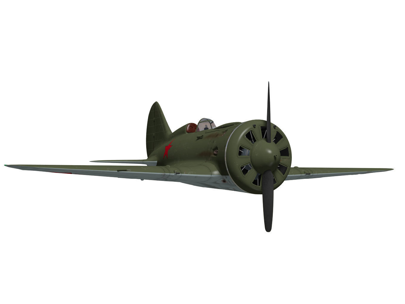URSS Aviation Le Polikarpov I 16 ::: Le monde de la maquette