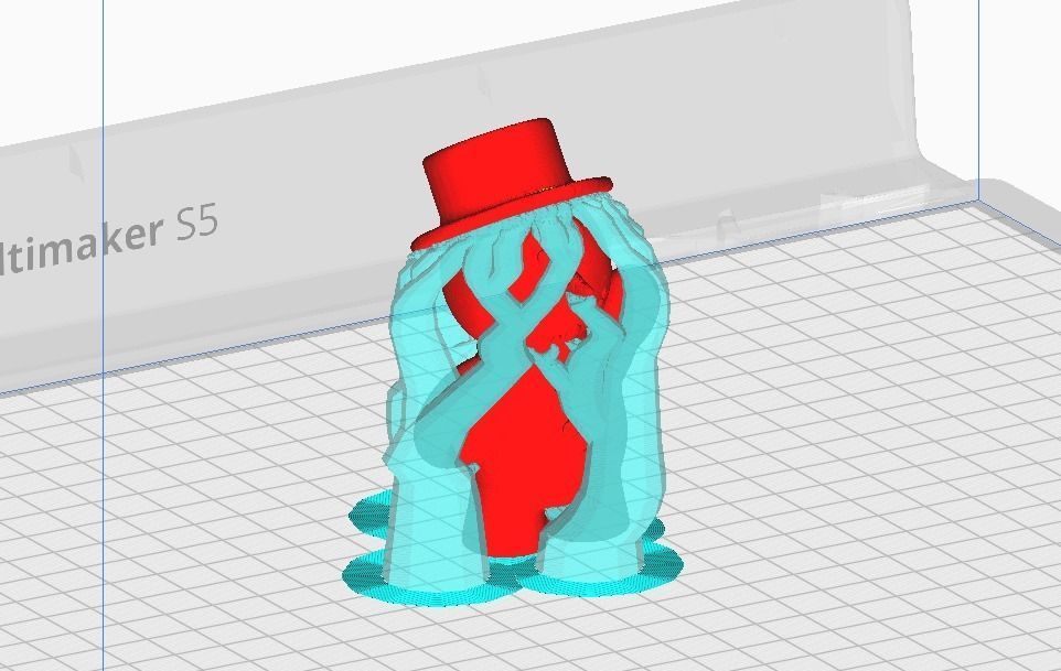 The Snowman from Knick Knack from Disney studios 3D model 3D printable ...