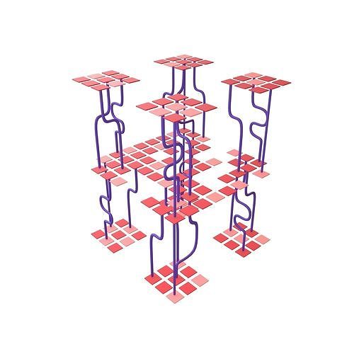 3D model AI Generative Network Icon v1 002 VR / AR / low-poly | CGTrader