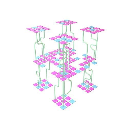 3D model AI Generative Network Icon v1 003 VR / AR / low-poly | CGTrader
