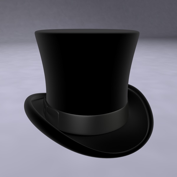 Top Hat 3D Model CGTrader