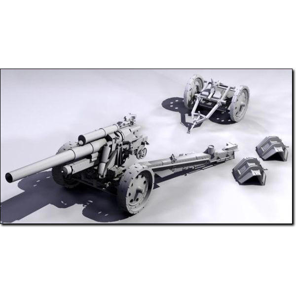 Verlinden 1/35 Scale 15cm Ammo For SFH 18 German Heavy Field Howitzer WWII – Resin Model Kit 899