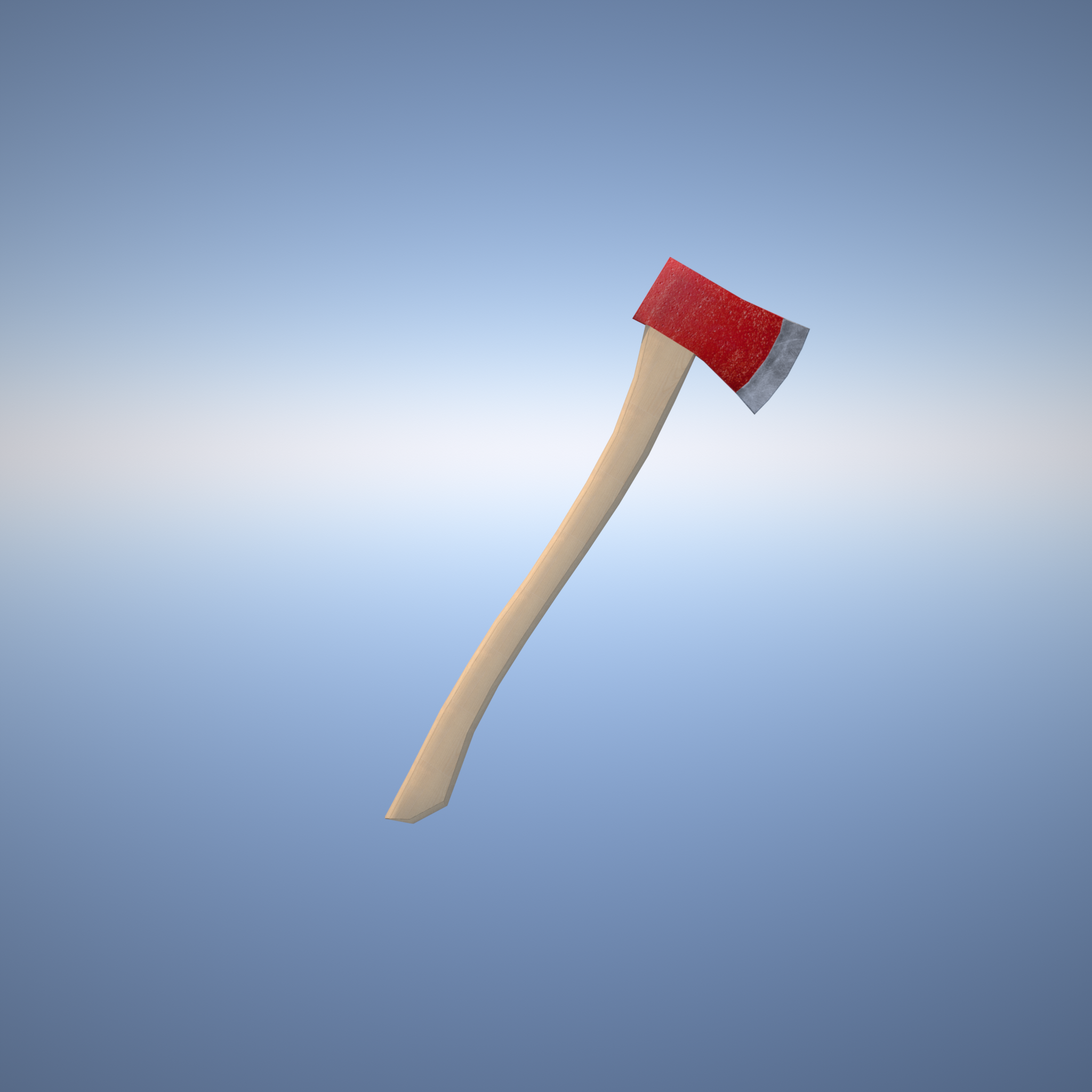 Lumber Axe 3D model CGTrader