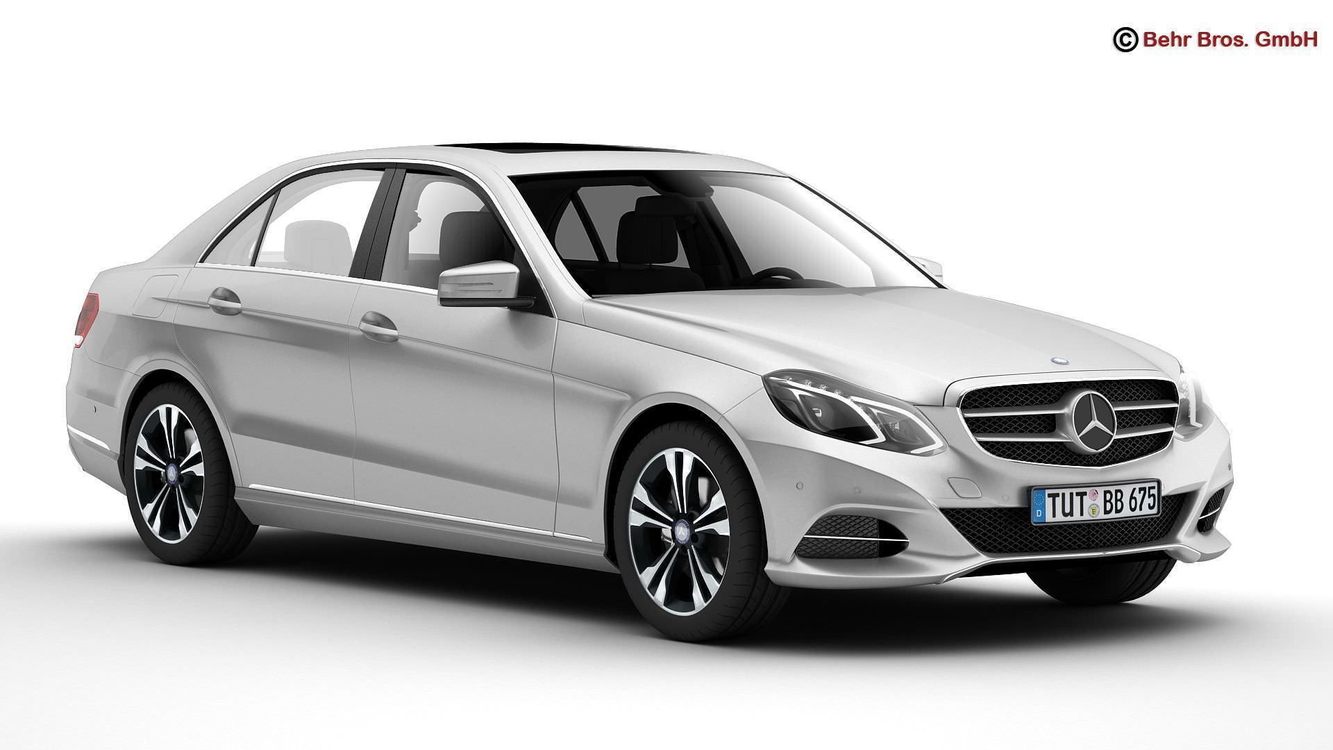 Mercedes E Class 2014 3D model