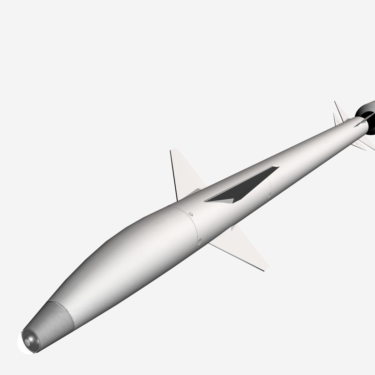 Stunner Missile 3D model | CGTrader