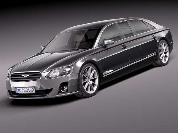 General Average Limo 2011 3D model | CGTrader