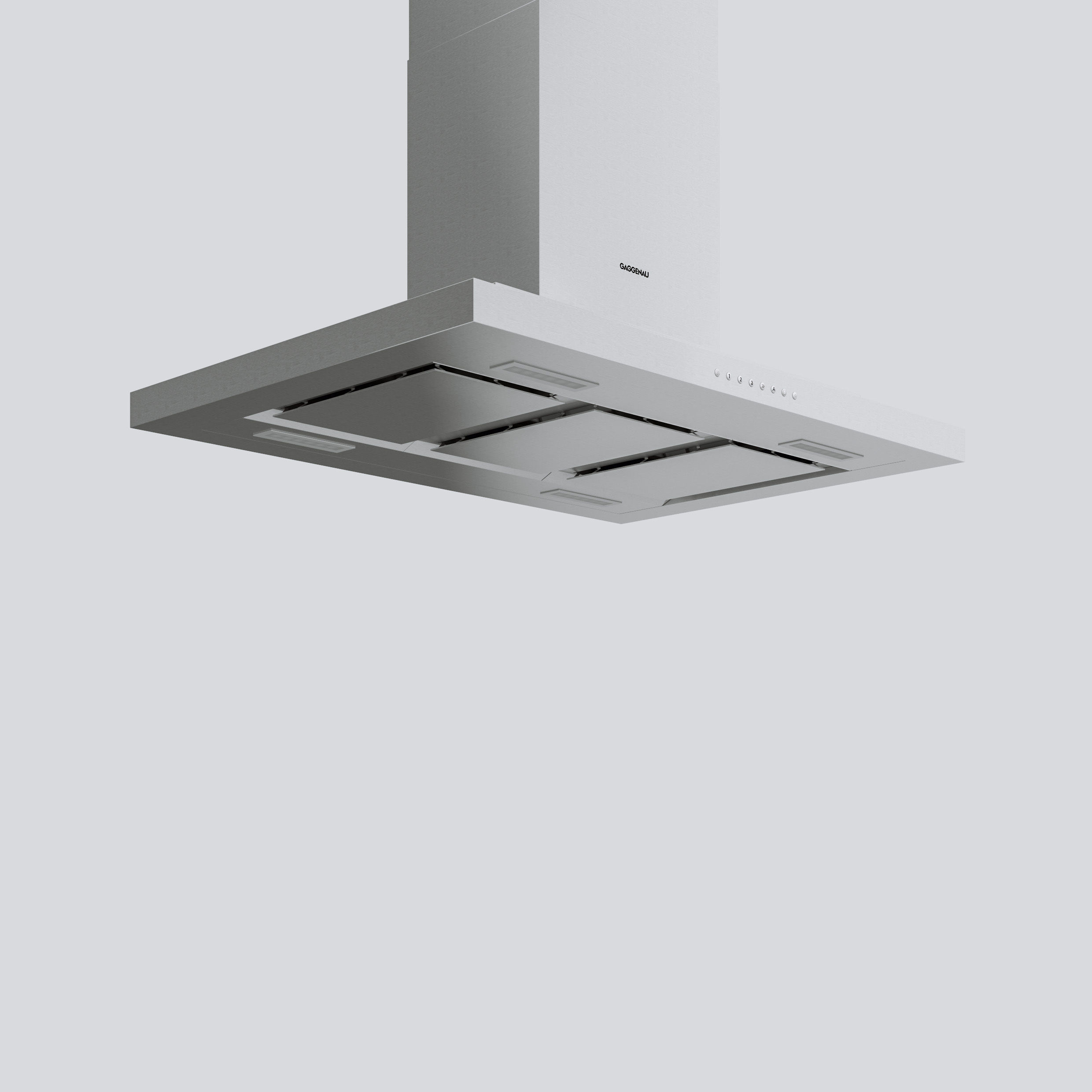 Gaggenau Island Hood Set 3D model CGTrader
