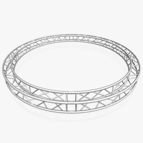 3d Model Circle Square Truss Full Diameter 400cm