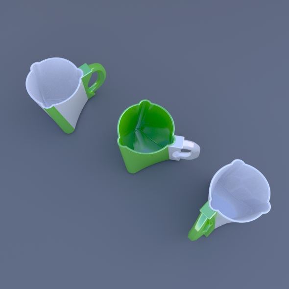 Stylish mug design concept CAD model 3D Model 3D printable OBJ STL 3DM