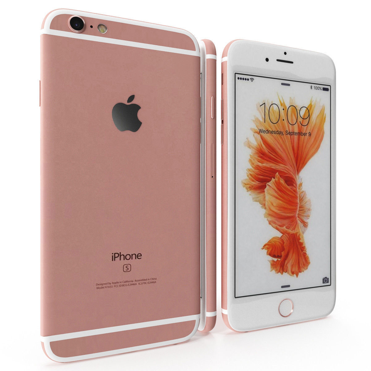 3D model Apple Iphone 6S Rose Gold VR / AR / lowpoly CGTrader