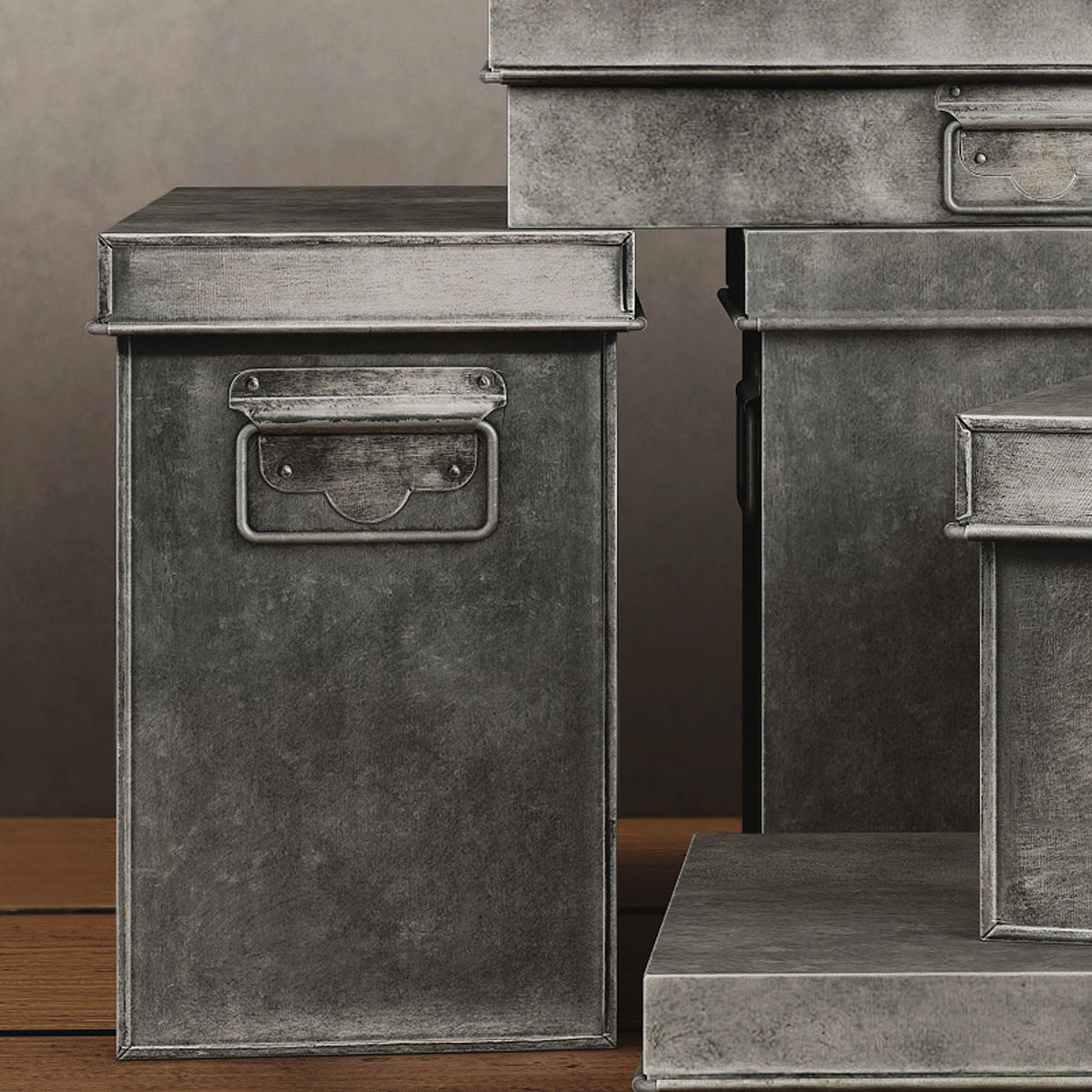 Metal Office Storage Collection Model Metal Office Storage Collection Model Max Obj Fbx Mtl Mat 3
