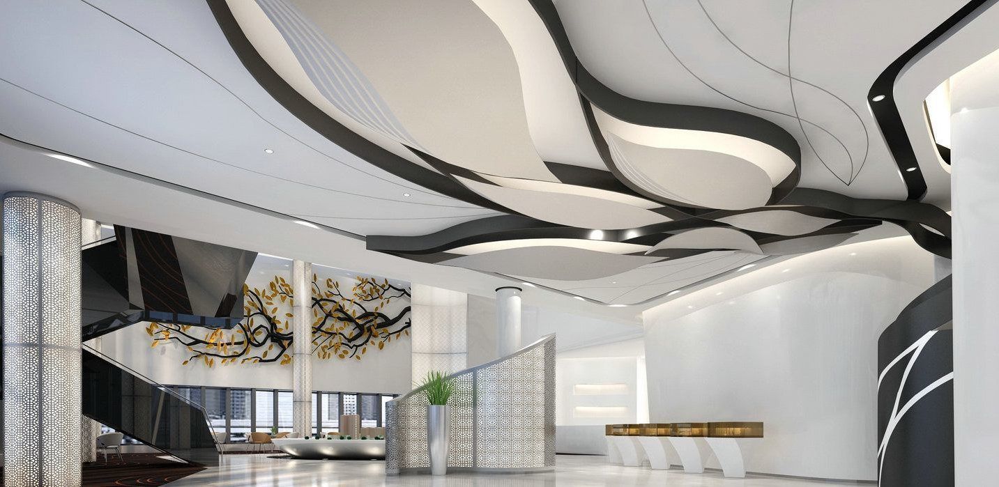 Modern Lobby | modern interior lobby 3d model cgtrader Modern Lobby | modern interior lobby 3d model cgtrader